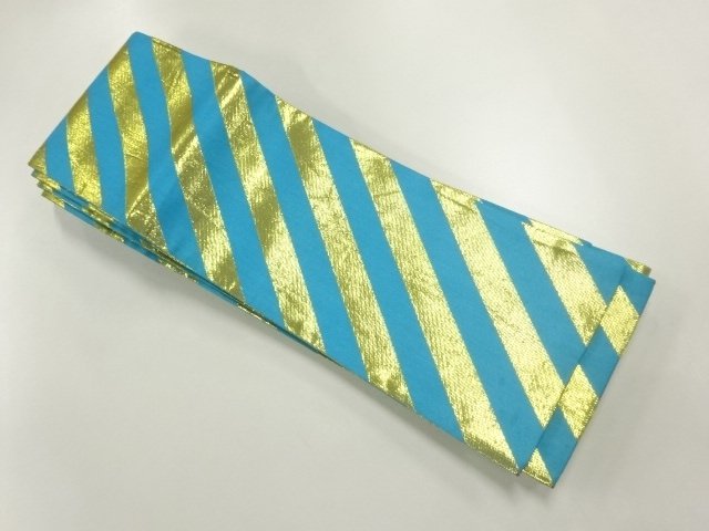 JAPANESE KIMONO / HANHABA OBI FOR DANCE / STRIPE 